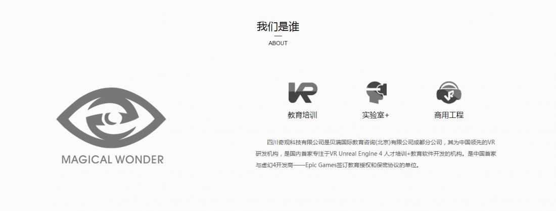 四川奇觀科技有限公司企業(yè)官方網(wǎng)站建設(shè)